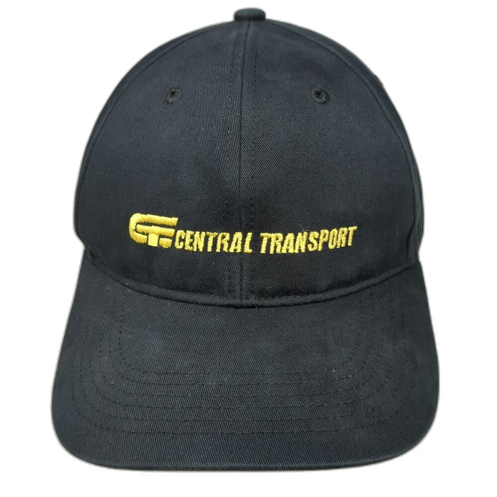 Pacific Headwear Baseball Cap Black One Size Central Transport Embroidered Hat